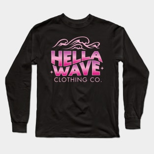 Hella Wave Logo Long Sleeve T-Shirt